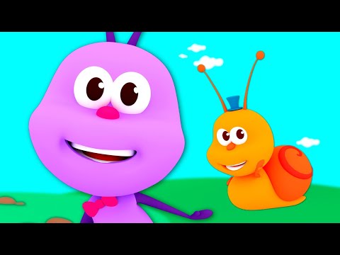 Час весёлых песенок про насекомых | Детское Королевство