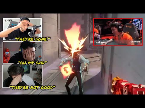 Streamers React to Sentinels vs Evil Geniuses