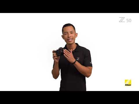 Nikon Z50 korpusas video