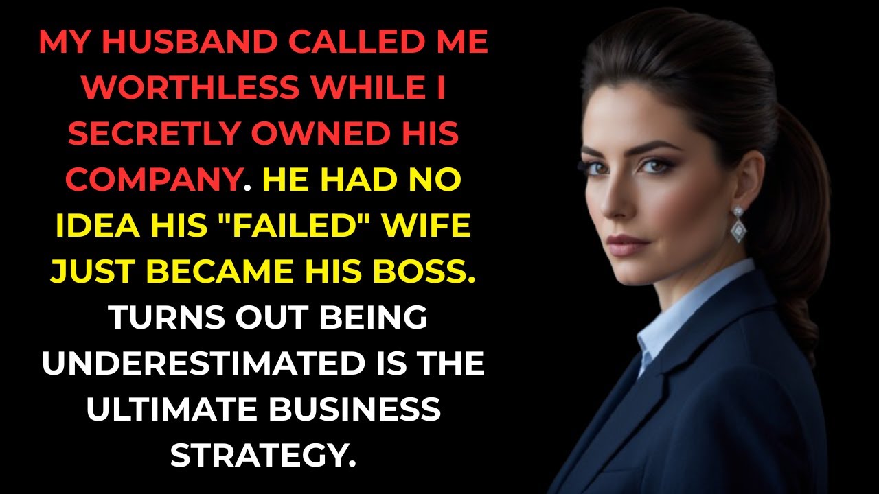 Husband Called Me Worthless While I Paid His $200K Debt—His Face When I Bought His Company
