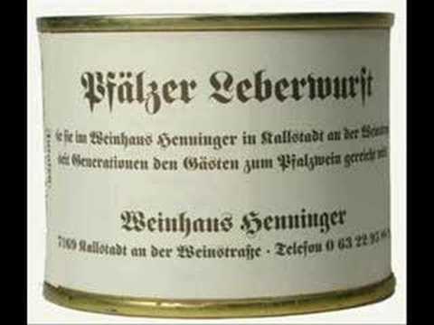 Die anonyme Giddarischde-Lewwerworscht