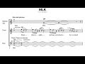 MLK (U2, arr. Bob Chilcott) Score Video