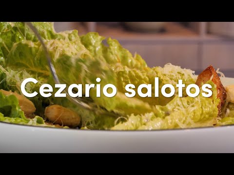 Cezario salotos | Receptų receptai