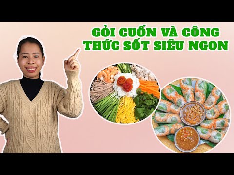 Cách Làm Gỏi Cuốn Siêu Nhanh Mà Lại Ngon | HÀ COOKING
