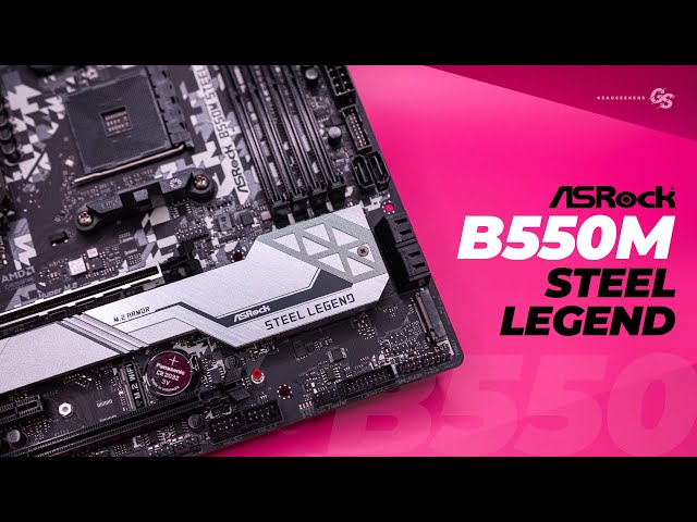 Mainboard Asrock B550M Steel Legend