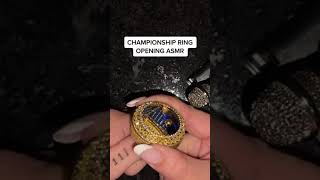 The detail in the Warriors Championship Ring. 😳🏆 #shorts