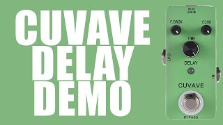 Video thumbnail for Cuvave - Delay - Demo by Ryan Lutton