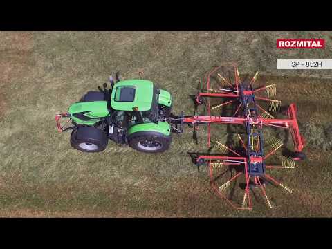 Two rotors rake SP-852H