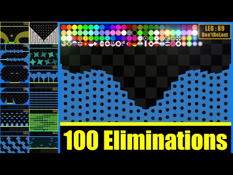 100-Elimination Marble Race #3