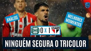 TRICOLOR VENCE E DISPUTA A PONTA DO BRASILEIRÃO! | CORITIBA 0X1 SÃO PAULO