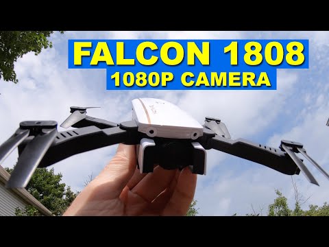 The FALCON 1808 with a 1080p camera and optical flow - Very Low Cost - Review