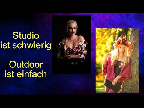 Studio-Fotografie ist schwierig, Outdoor einfach - Da muss ich widersprechen