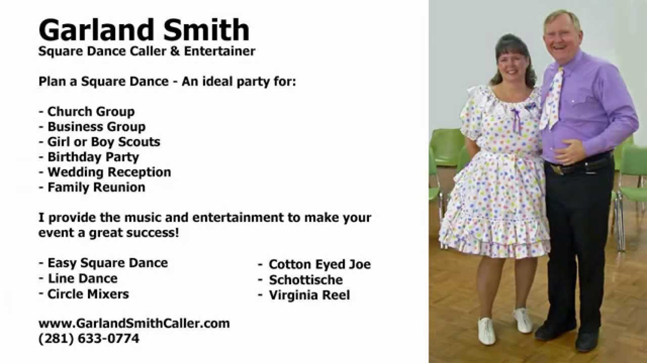 Promotional video thumbnail 1 for Garland Smith: Square Dance Caller, Coach, and Mediator