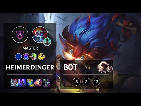 Heimerdinger Bot vs Samira - EUW Master Patch 11.1