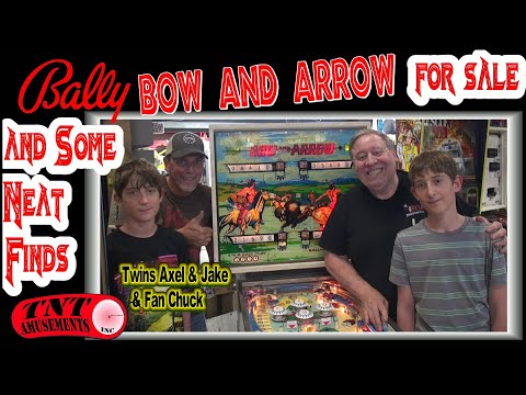 #1717 Bally BOW AND ARROW Pinball Machine from 1975-Facts and Finds! - TNT Amusements