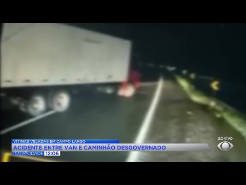 Vítimas de acidente na BR-116 são veladas em Campo Largo