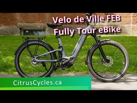 Velo de Ville FEB 990 Enviolo Fully Tour eBike Preview: Full Suspension German eBike