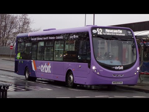 GNE Route:51|Gateshead-Carr Hill RD|NK66 EVB-5442 |Wright Streetlite