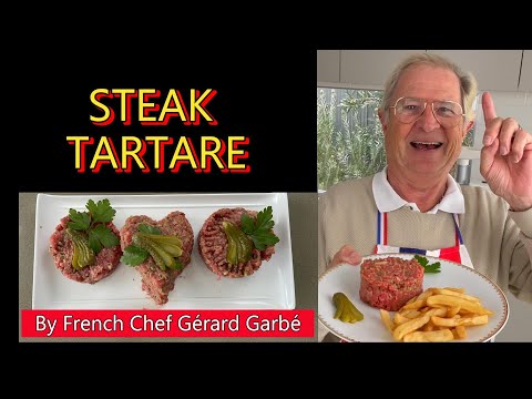 HOW TO MAKE THE BEST FRENCH STEAK TARTARE LIKE IN PARIS