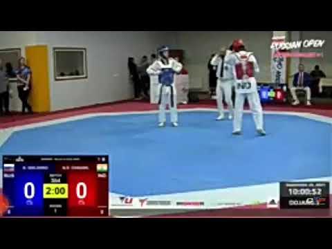Niraj Chaudhari - IND vs K.Golovko - RUS               U-63kg.    Russia Open G1 Championship 2021