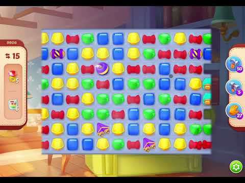 HomeScapes Level 9806 no boosters (9856 for other countries)