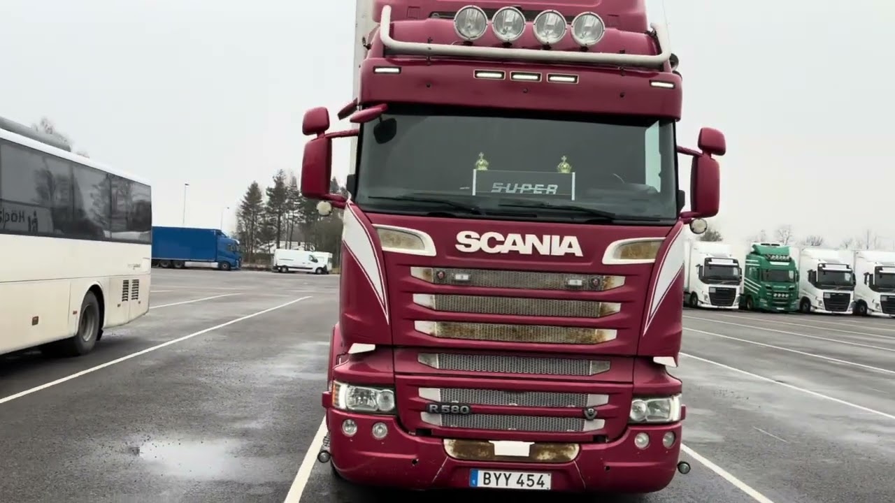 Lastbil Scania R580 -2015 | Reparationsobjekt