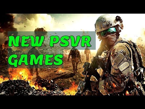 BEST NEW PS VR GAMES 2018 / Upcoming Playstation VR Games 🔥🔥🔥