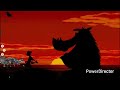 Timon And Pumbaa Gets Jumpscard By Animal Stampede And Godzilla Bloodbath