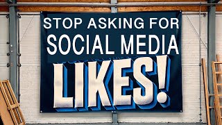 Stop Asking for Likes! Why It’s Hurting Your Social Media Growth