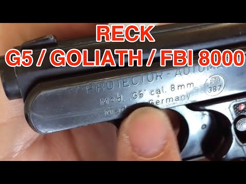 Demontage RECK Protector GOLIATH / G 5 / FBI 8000 8mm Knall