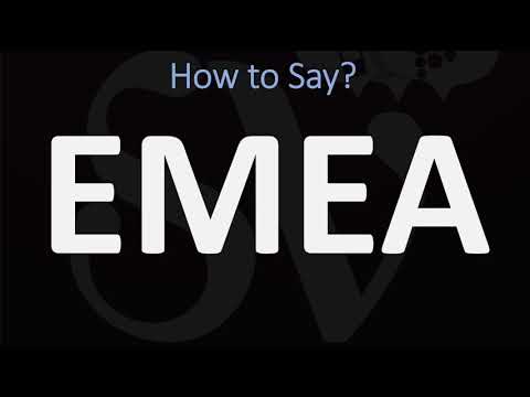 How to Pronounce EMEA? (CORRECTLY) Meaning & Pronunciation Guide