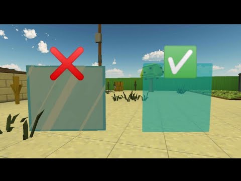 КАК СДЕЛАТЬ СТЕКЛО В ЧИКЕН ГАН? | CHICKEN GUN