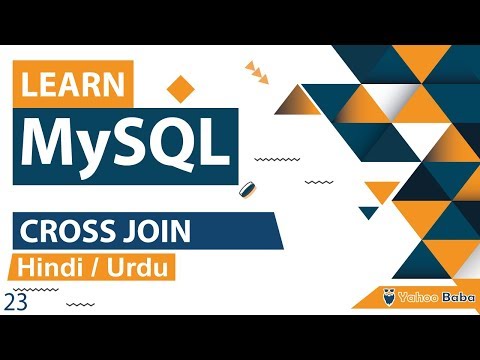 MySQL CROSS JOIN Tutorial in Hindi Urdu