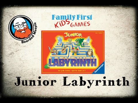 Bearded Meeple reviews Junior Labyrinth