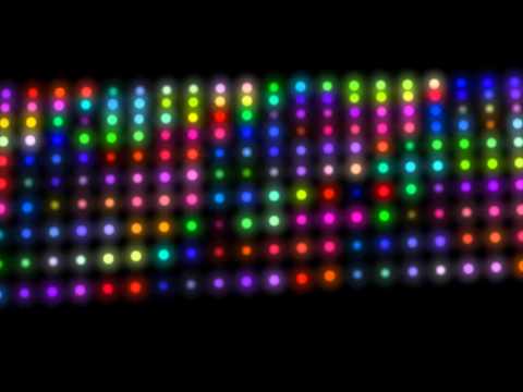Club Visuals 571 - LED Dots Free VJ Loop HD