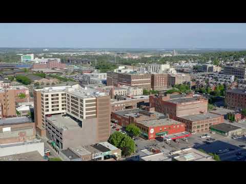 Nebraska Omaha 4k, USA, Drone Footage From Above, A Travel Tour UHD