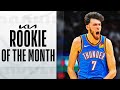 Chet Holmgren's November Highlights | Kia NBA Western Conference Rookie of the Month #KiaROTM