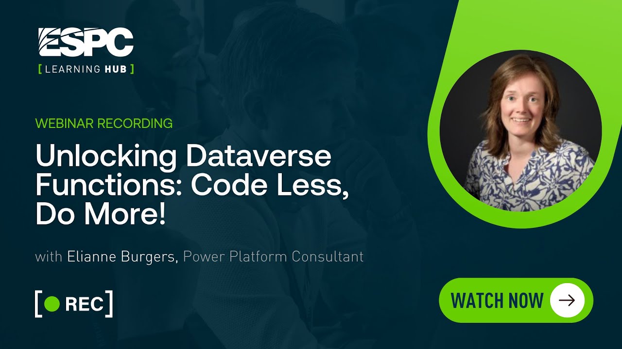 Unlocking Dataverse Functions: Code Less, Do More!