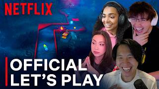DisguisedToast vs QuarterJade vs Masayoshi vs Sydeon vs Netflix Minigolf | Let's Play | Netflix
