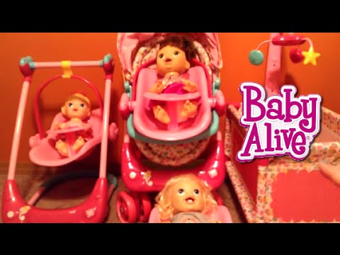 Baby Alive Doll Deluxe 2 in 1 Carrier Video