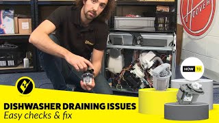 Dishwasher Not Draining Water Properly - How to Fix