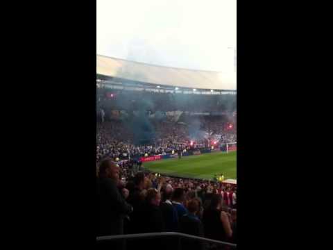Cupfinal Holland Blue white smoke PEC Zwolle