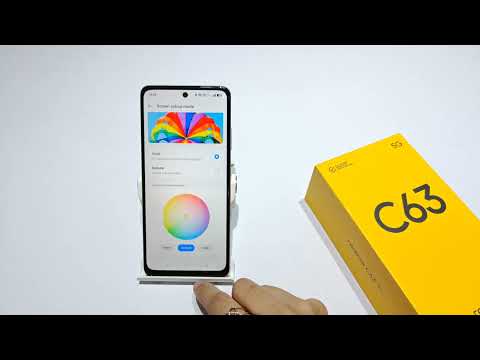 How to boost video colour in realme c63 5g | Realme c65 display quality kaise increase kare