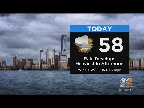 First Alert Weather: CBS2's 11/27 Sunday morning update