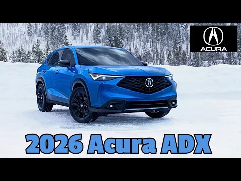 2026 Acura ADX Adds Double Apex Blue Color, Holds Base Price at $35,000 as Brand's Gateway
