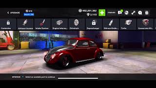 Rush racing 2 (981) (no drop) beetle 1963 S1 900 performance (8.43x)
