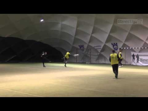 17.03.2015 II Biznes Liga A - Auchan Polska vs. Revo Drink Team