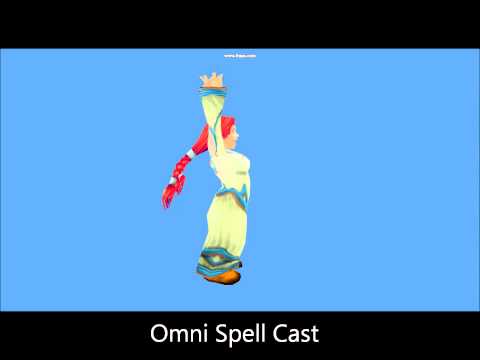 WoW Dwarf Female Combat Animations