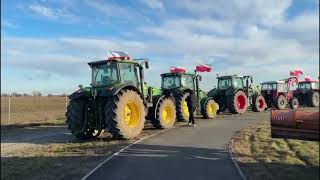Wideo1: Trwa rolniczy protest - sprzeciw wobec UE-Mercosur