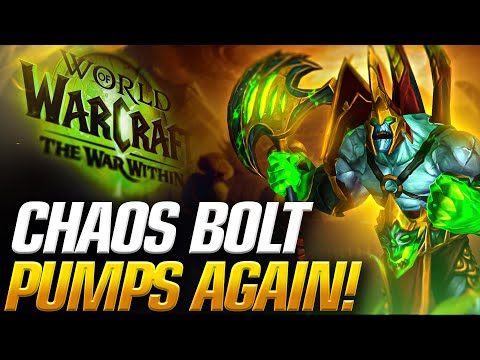 Diabolist Destruction in M+ is Spicy! Chaos Bolt Funnel Build